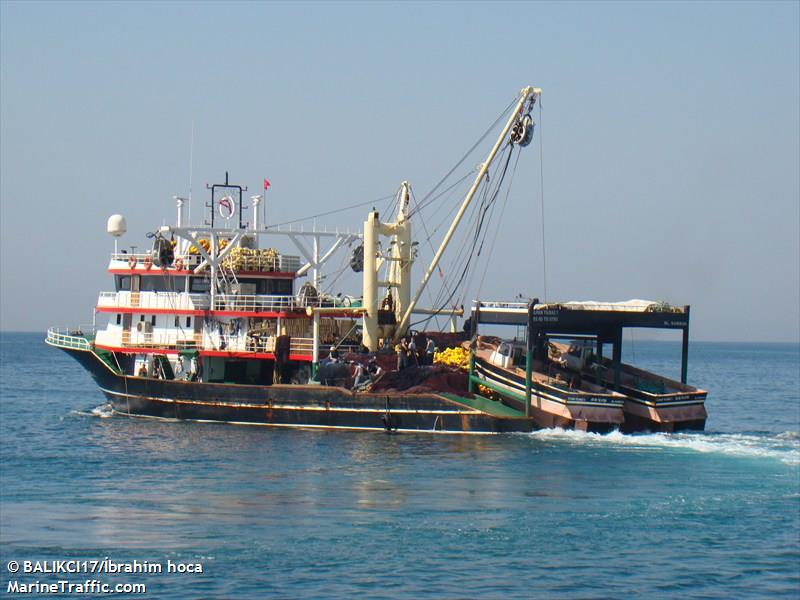 ilhan yilmaz 1 (Fishing Vessel) - IMO 9097226, MMSI 271069004, Call Sign TC7499 under the flag of Turkey