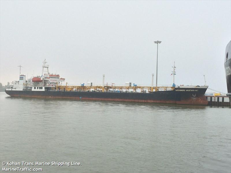 m.mustafa.ali (Oil Products Tanker) - IMO 8730091, MMSI 423042100, Call Sign 4JEF under the flag of Azerbaijan