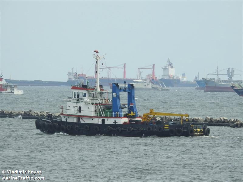 d mawar kencana (Tug) - IMO 7432707, MMSI 525008074, Call Sign YD4128 under the flag of Indonesia