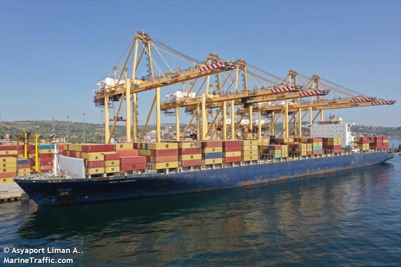 msc kumsal (Container Ship) - IMO 9305506, MMSI 636020979, Call Sign A8IE7 under the flag of Liberia