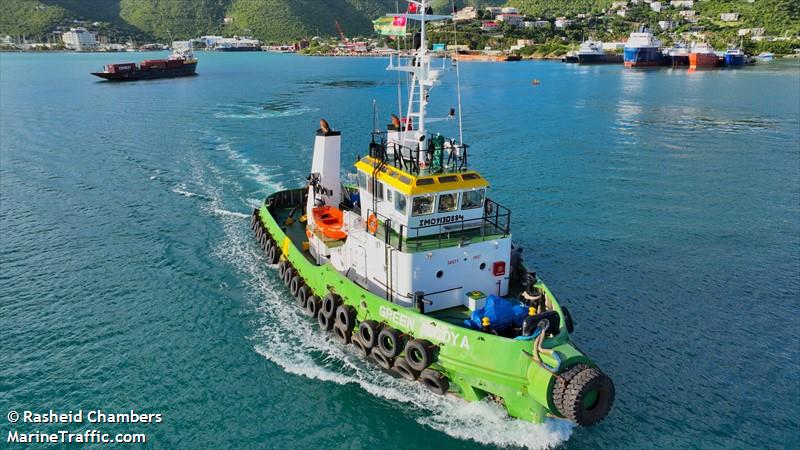 green nicoya (Tug) - IMO 9130884, MMSI 671317100, Call Sign 5VIH6 under the flag of Togolese Rep