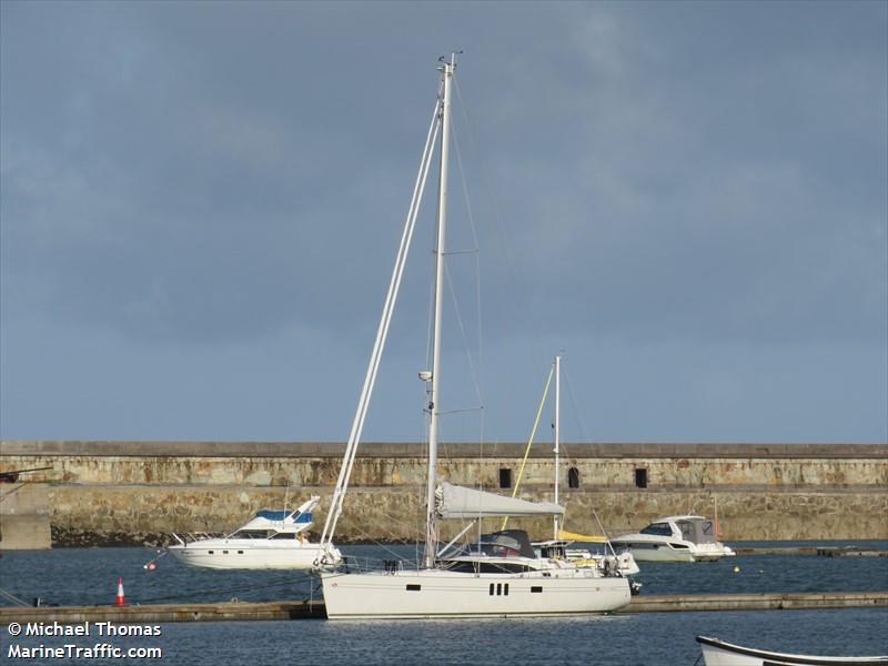 brief encounter (Sailing vessel) - IMO , MMSI 235091733, Call Sign 2FJF8 under the flag of United Kingdom (UK)