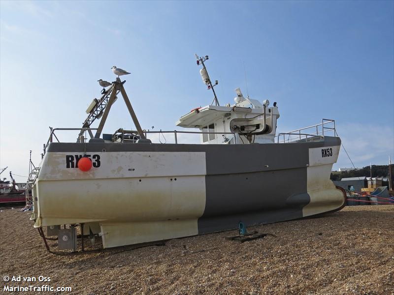 roll with it sm15 (Fishing vessel) - IMO , MMSI 235109061, Call Sign 2HHH5 under the flag of United Kingdom (UK)