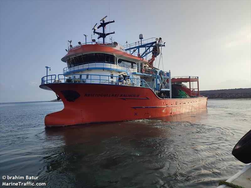 ariciogullari 2 (Fishing vessel) - IMO , MMSI 271062000, Call Sign TC8049 under the flag of Turkey