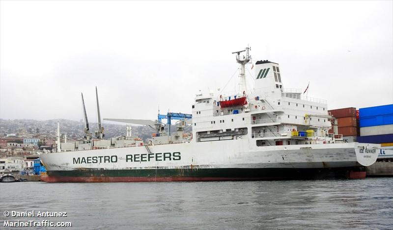 ice runner (Refrigerated Cargo Ship) - IMO 8311120, MMSI 311001076, Call Sign C6FD4 under the flag of Bahamas