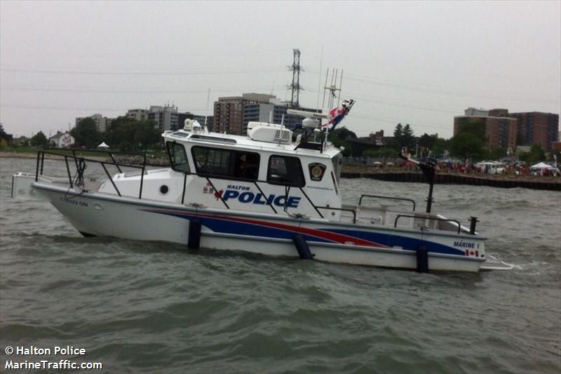 marine 1 halton (Law enforcment) - IMO , MMSI 316029092 under the flag of Canada