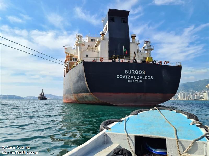 burgos (Chemical/Oil Products Tanker) - IMO 9289154, MMSI 345030065, Call Sign XCKI8 under the flag of Mexico