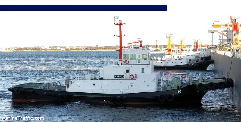 nagisa (Tug) - IMO , MMSI 431018043, Call Sign JD4998 under the flag of Japan