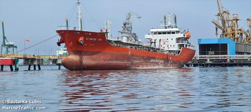 as marine lima (Oil Products Tanker) - IMO 9860893, MMSI 525200460, Call Sign YCIE2 under the flag of Indonesia