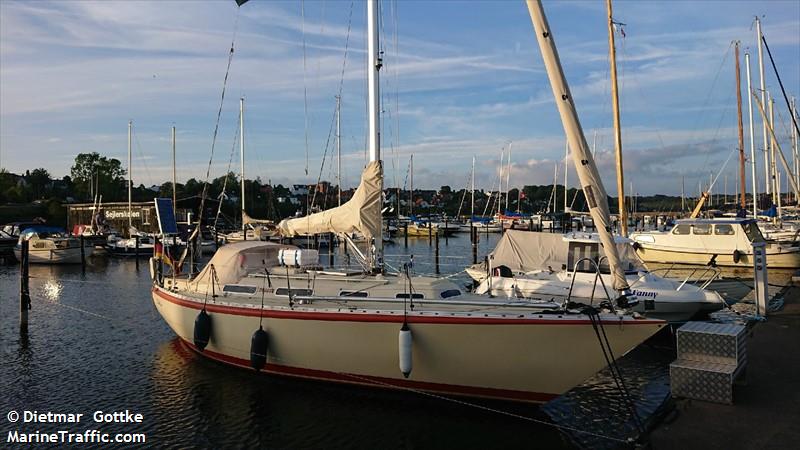 bluenote (Pleasure craft) - IMO , MMSI 211710830, Call Sign DB8850 under the flag of Germany