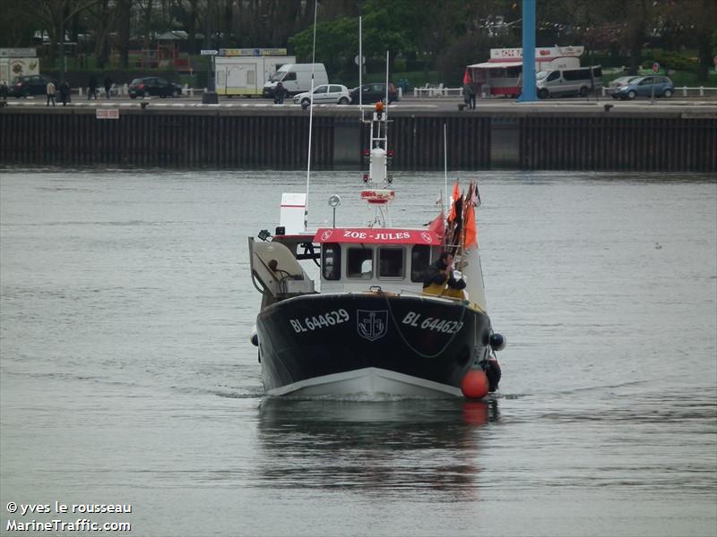 fv lowen (Fishing vessel) - IMO , MMSI 227319060, Call Sign FU3219 under the flag of France