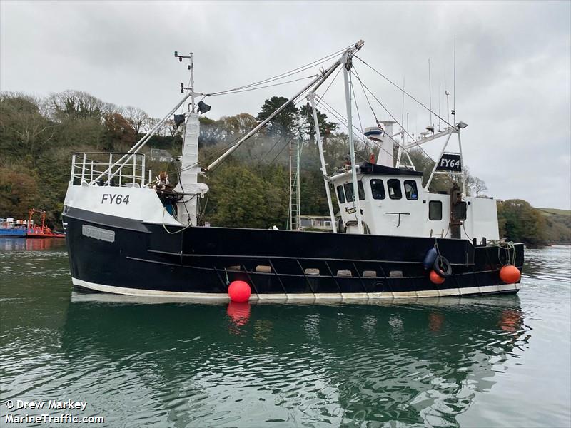 alysee rose (Fishing vessel) - IMO , MMSI 232004576, Call Sign MMEG8 under the flag of United Kingdom (UK)