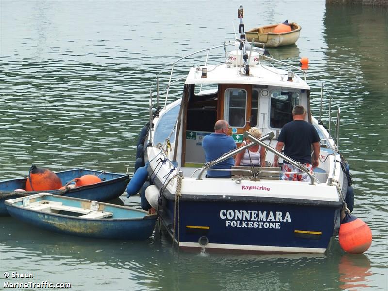 connemara (Pleasure craft) - IMO , MMSI 235084032, Call Sign 2ECV9 under the flag of United Kingdom (UK)