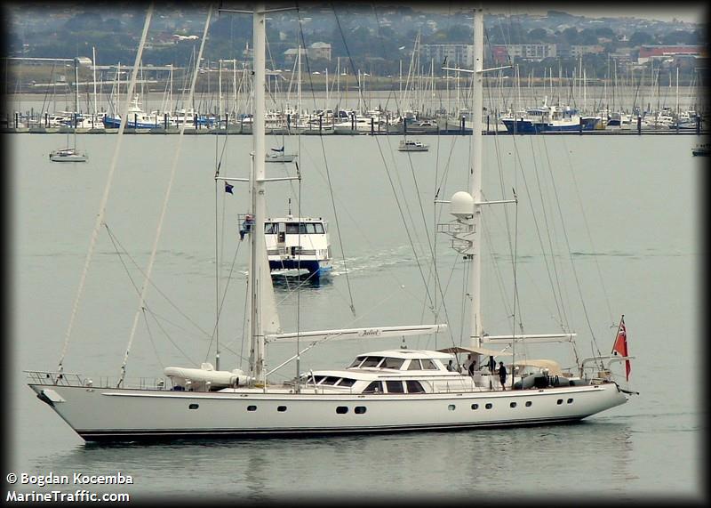 juliet (Pleasure craft) - IMO , MMSI 319855000, Call Sign ZCYM3 under the flag of Cayman Islands