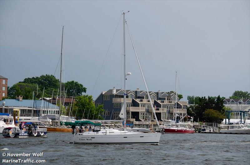 citizen wendy (Pleasure craft) - IMO , MMSI 338388936 under the flag of USA