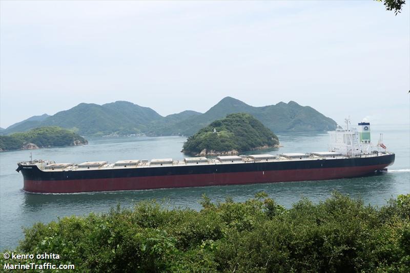 berge daisen (Bulk Carrier) - IMO 9675652, MMSI 352001030, Call Sign 3FYI7 under the flag of Panama