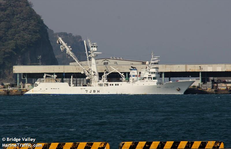 meihomaru no.88 (Fishing Vessel) - IMO 9386782, MMSI 432549000, Call Sign 7JBH under the flag of Japan