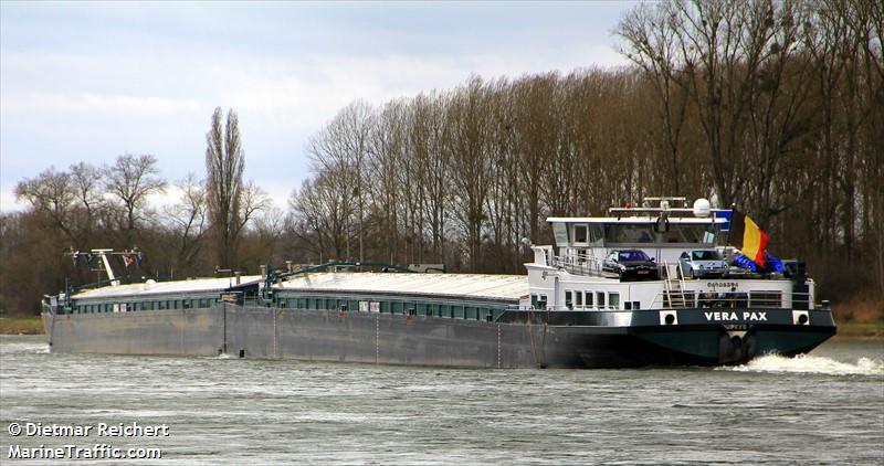 vera pax (Cargo ship) - IMO , MMSI 205539990, Call Sign OT5399 under the flag of Belgium