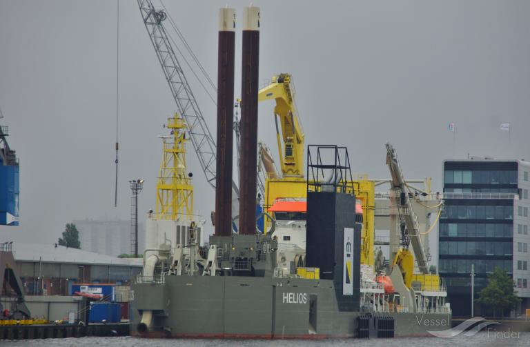 helios (Dredger) - IMO 9739197, MMSI 210293000, Call Sign 5BMN4 under the flag of Cyprus