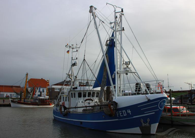 christine (Fishing vessel) - IMO , MMSI 211342400, Call Sign DLIG under the flag of Germany