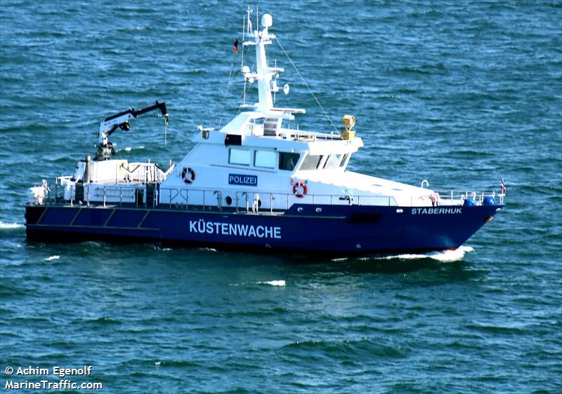 staberhuk (Patrol Vessel) - IMO 9452086, MMSI 211462260, Call Sign DD5730 under the flag of Germany