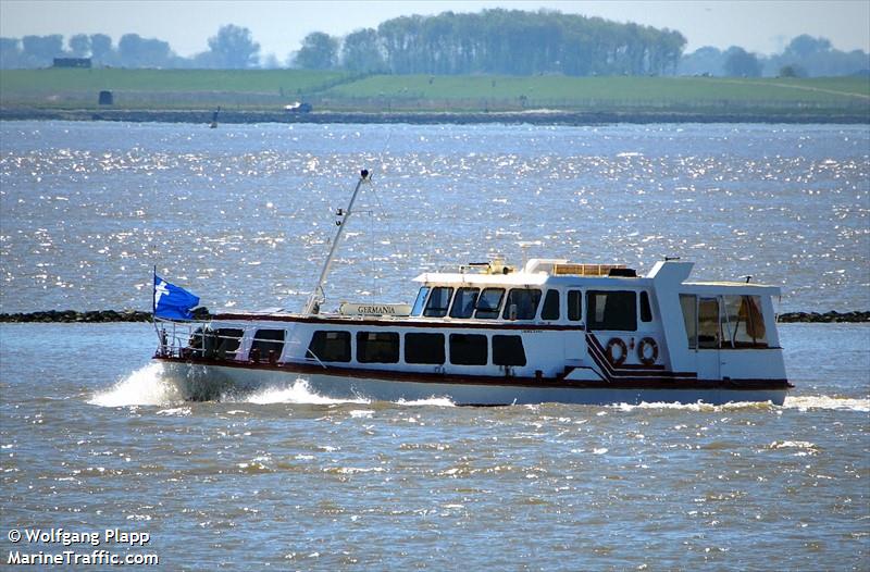 germania (Passenger ship) - IMO , MMSI 211516190, Call Sign DF9118 under the flag of Germany