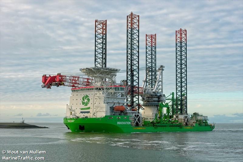 innovation (Offshore Support Vessel) - IMO 9603453, MMSI 218781000, Call Sign DHUR2 under the flag of Germany