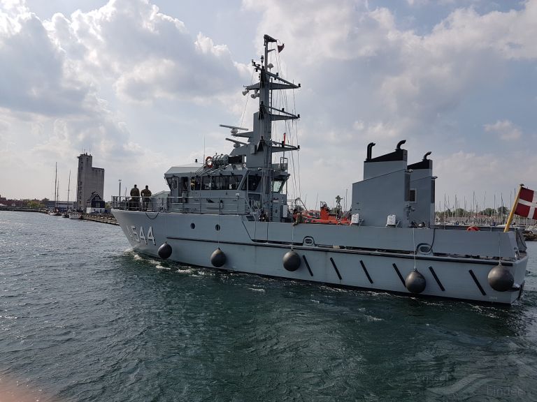 hdms alholm (Military ops) - IMO , MMSI 219000126, Call Sign OUGR under the flag of Denmark