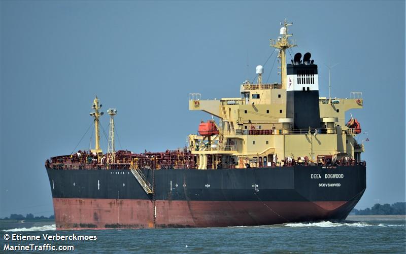 dee4 dogwood (Oil Products Tanker) - IMO 9367748, MMSI 219356000, Call Sign OYPU2 under the flag of Denmark