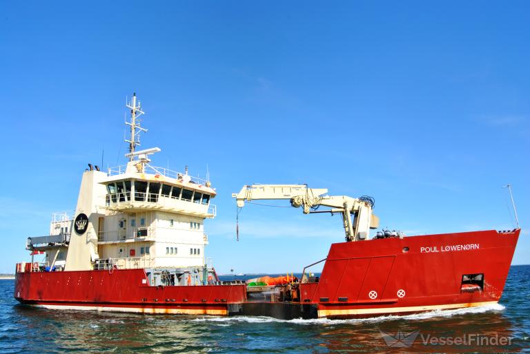 poul loewenoern (Buoy/Lighthouse Vessel) - IMO 9250969, MMSI 219997000, Call Sign OZZX under the flag of Denmark