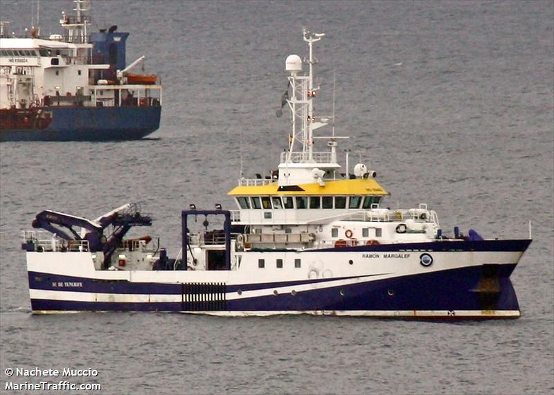 ramon margalef (Research Vessel) - IMO 9524633, MMSI 224511000, Call Sign EAEF under the flag of Spain