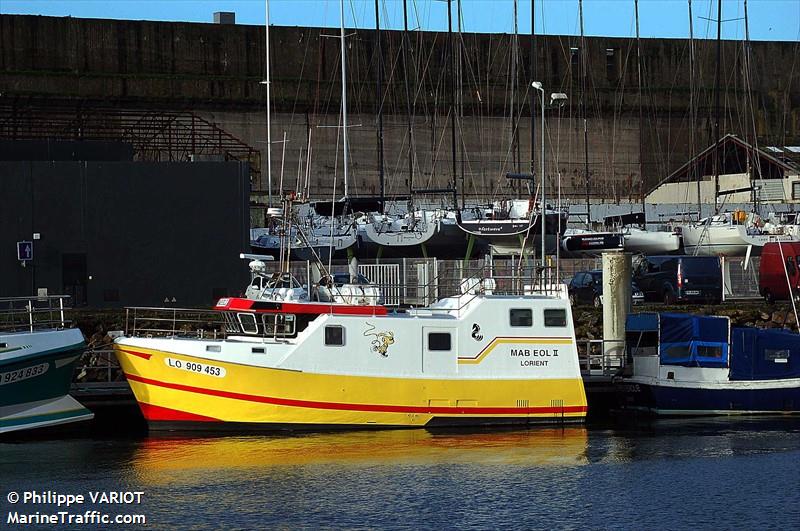 mab eol ii (Fishing vessel) - IMO , MMSI 227316520, Call Sign FGA6050 under the flag of France