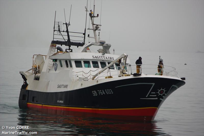 fv sagittaire (Fishing vessel) - IMO , MMSI 227553000, Call Sign FGEX under the flag of France