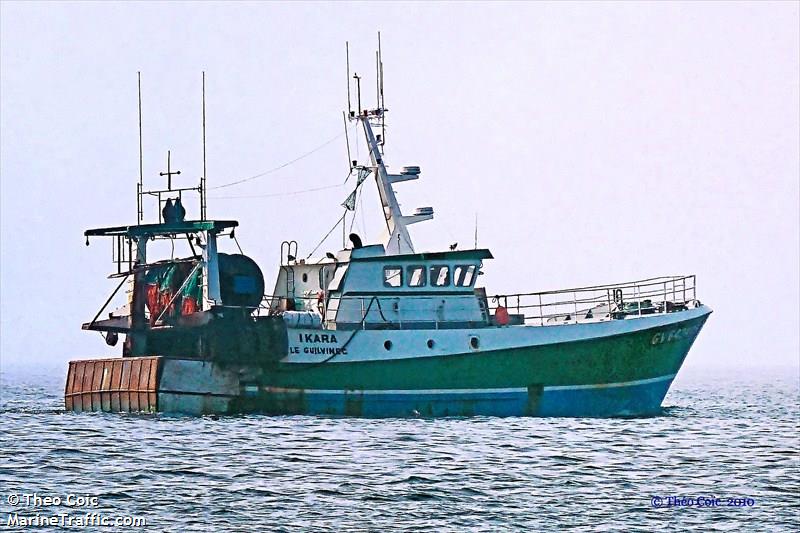 fv ikara (Fishing vessel) - IMO , MMSI 228229000, Call Sign FHII under the flag of France
