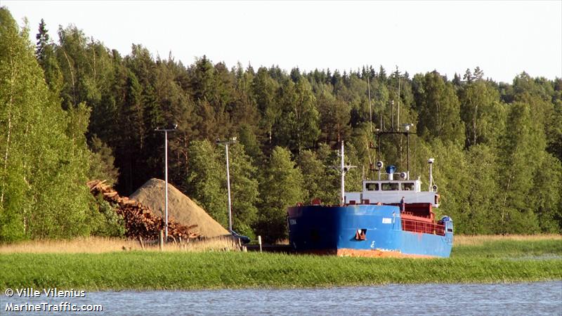 riona (General Cargo Ship) - IMO 8806072, MMSI 230993000, Call Sign OJNA under the flag of Finland