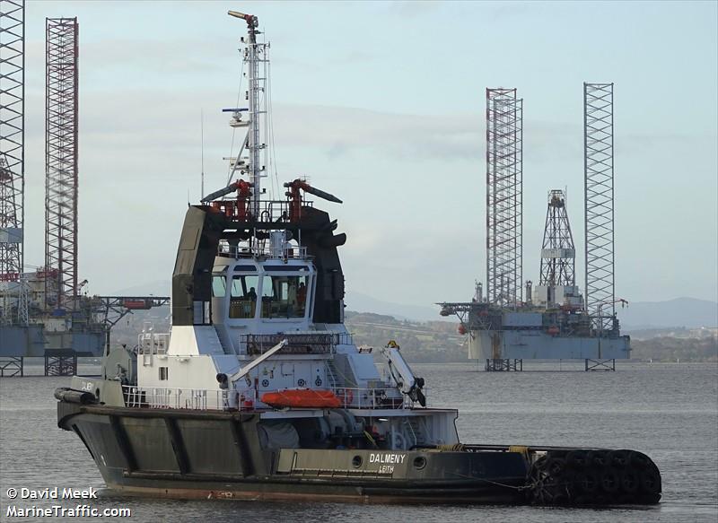 dalmeny (Tug) - IMO 9067271, MMSI 232001790, Call Sign MSXE3 under the flag of United Kingdom (UK)