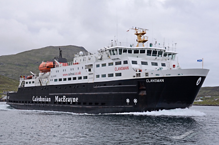 clansman (Passenger/Ro-Ro Cargo Ship) - IMO 9158953, MMSI 232003288, Call Sign MXXG8 under the flag of United Kingdom (UK)