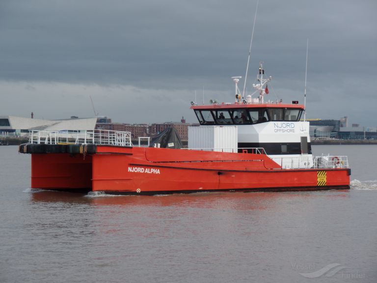 njord alpha (Offshore Tug/Supply Ship) - IMO 9730634, MMSI 235103265, Call Sign 2HFP8 under the flag of United Kingdom (UK)