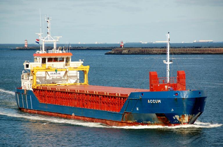 accum (General Cargo Ship) - IMO 9505314, MMSI 236583000, Call Sign ZDKA8 under the flag of Gibraltar