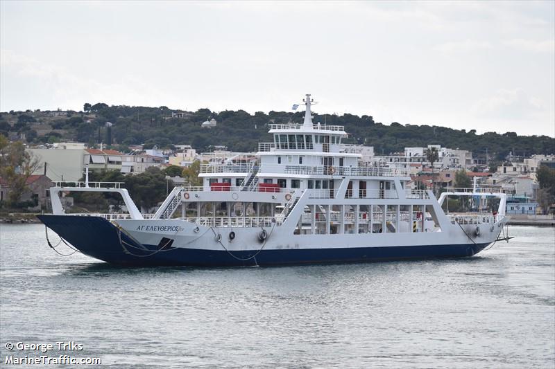 agios eleftherios iv (Passenger/Ro-Ro Cargo Ship) - IMO 8977962, MMSI 237562900, Call Sign SY2494 under the flag of Greece