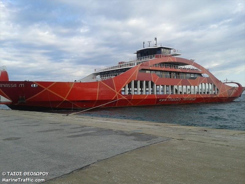 anassa m (Passenger/Ro-Ro Cargo Ship) - IMO 9800128, MMSI 239925700, Call Sign SVA6658 under the flag of Greece