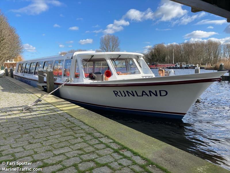 rijnland (Passenger ship) - IMO , MMSI 244058898, Call Sign PG7951 under the flag of Netherlands