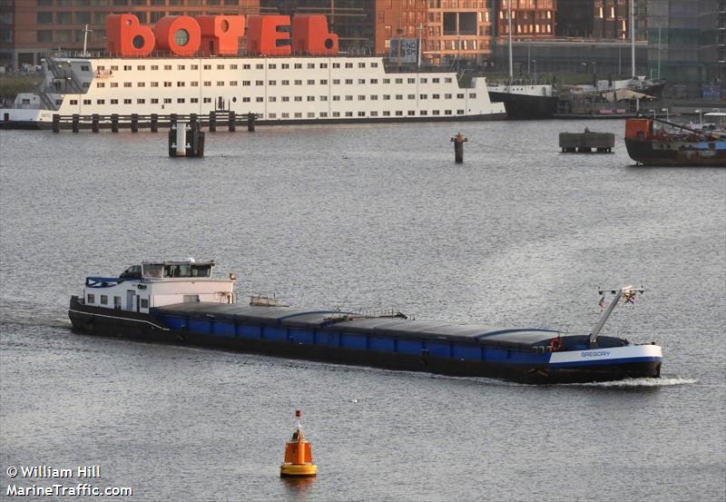 gregory (Cargo ship) - IMO , MMSI 244660913, Call Sign PD4722 under the flag of Netherlands