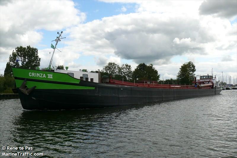 grinza 7 (Cargo ship) - IMO , MMSI 244700356, Call Sign PF2594 under the flag of Netherlands