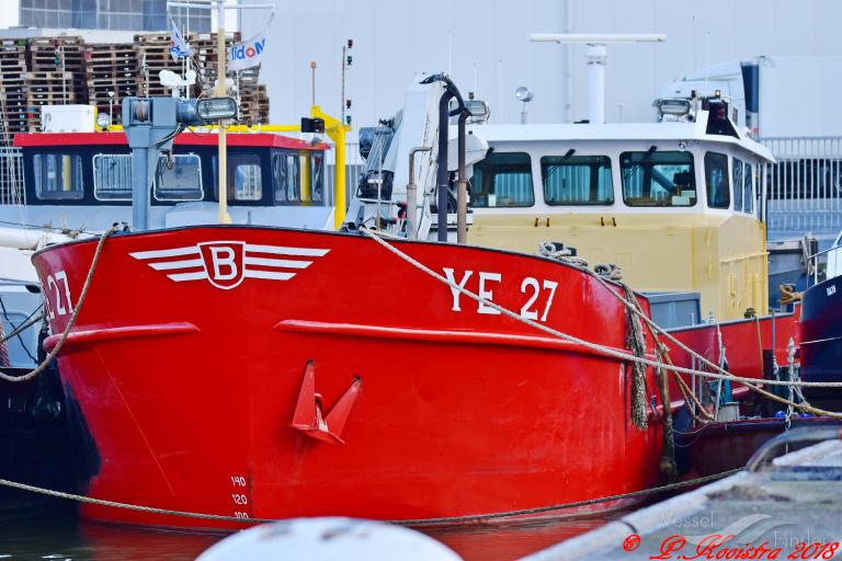 ye-27 prosper julien (Fishing vessel) - IMO , MMSI 244750011, Call Sign PD9977 under the flag of Netherlands