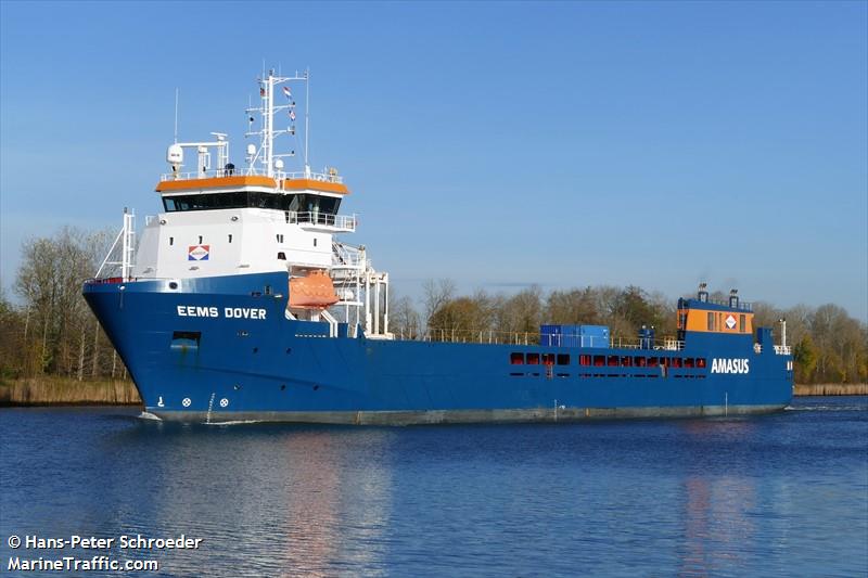 eems dover (General Cargo Ship) - IMO 9613630, MMSI 245547000, Call Sign PBYV under the flag of Netherlands