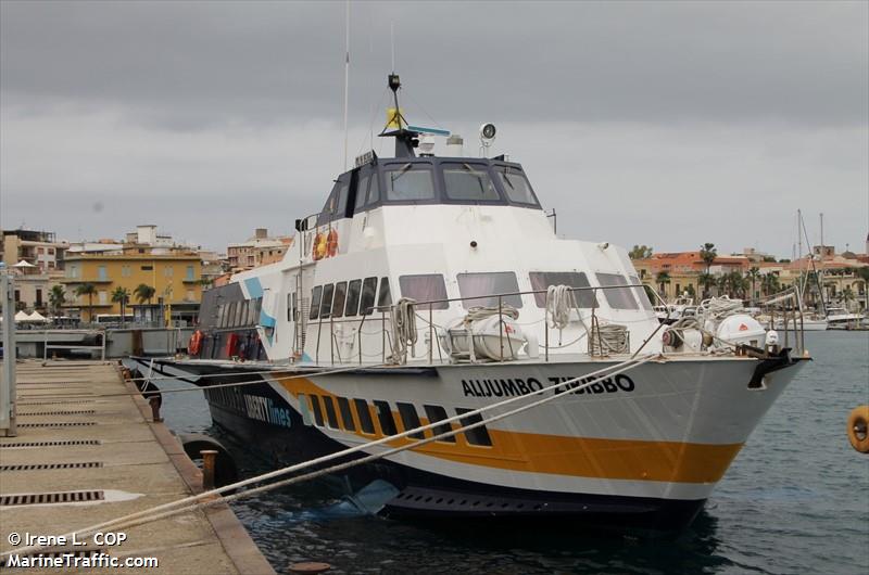 alijumbo zibibbo (Passenger Ship) - IMO 8920684, MMSI 247215700, Call Sign ISHZ under the flag of Italy