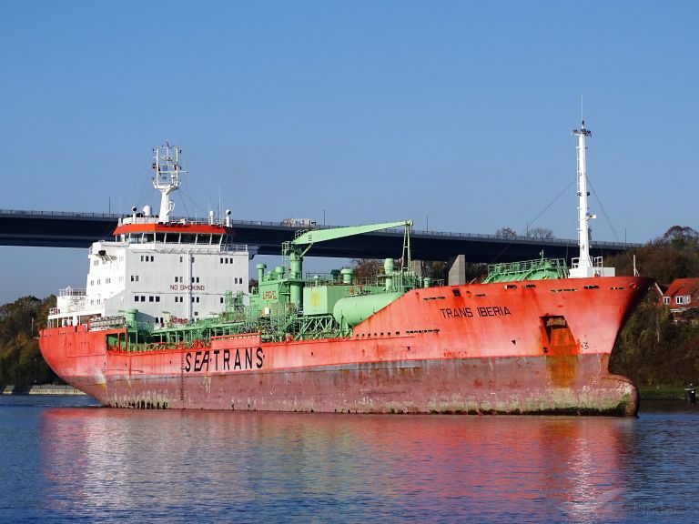 trans iberia (LPG Tanker) - IMO 9170597, MMSI 248889000, Call Sign 9HA2566 under the flag of Malta