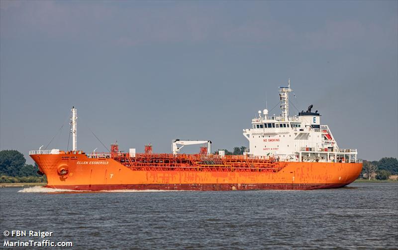 ellen essberger (Chemical/Oil Products Tanker) - IMO 9272747, MMSI 255805340, Call Sign CQLS under the flag of Madeira