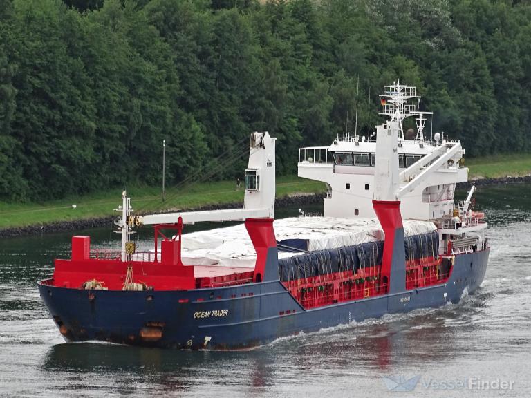 ocean trader (General Cargo Ship) - IMO 9349461, MMSI 255805916, Call Sign CQIB8 under the flag of Madeira